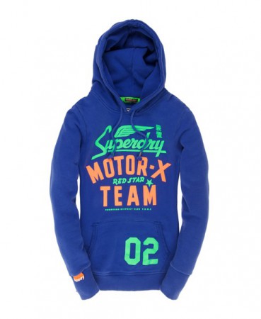 Un pull superdry - sweat à capuche red star